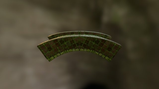 Stone Bridge 3D Model