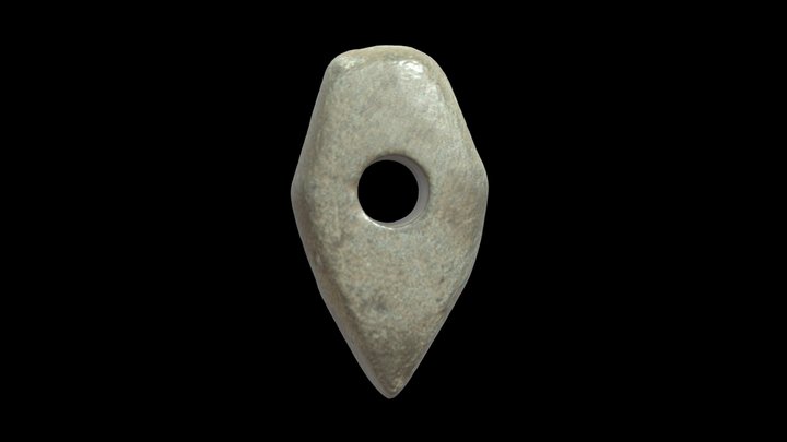 Stone axe from Hădărăuți 3D Model