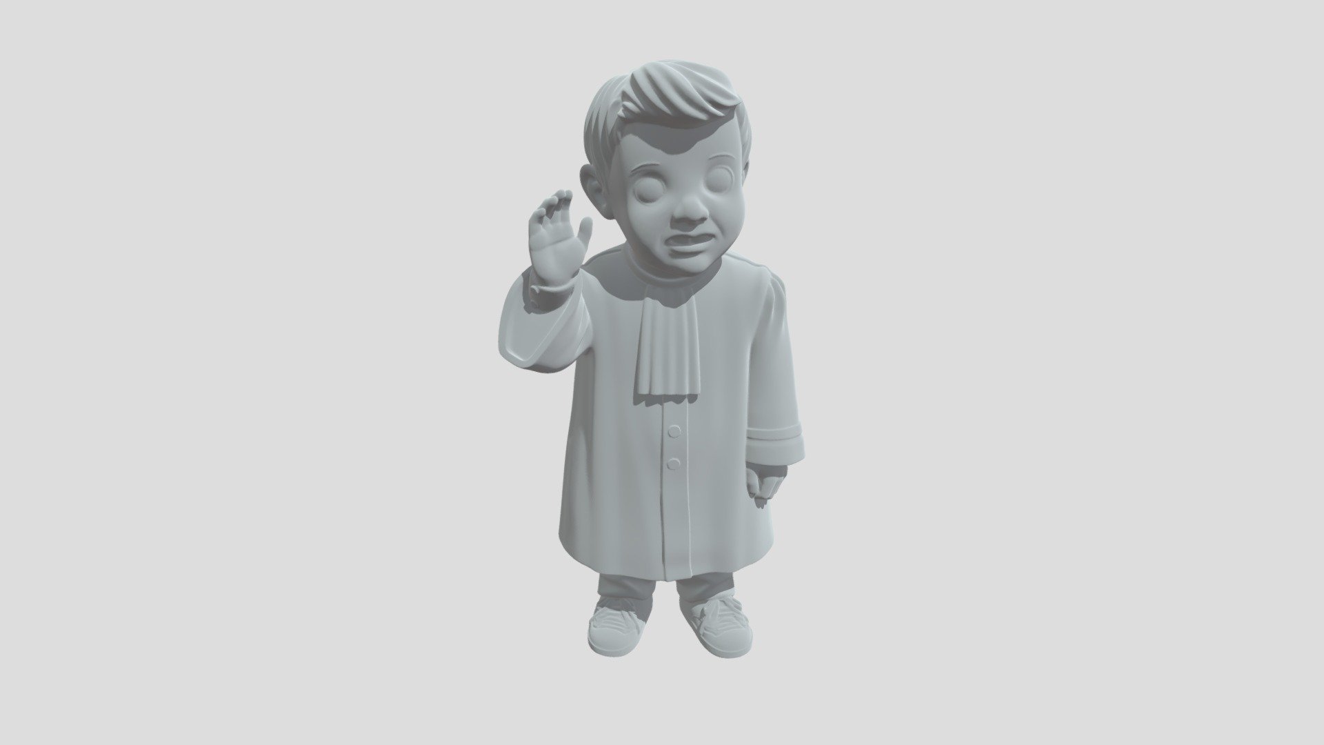 Little Judge - 3D model by prestidej [758901a] - Sketchfab