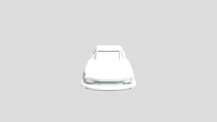 Mustang GT 1968 3D Model