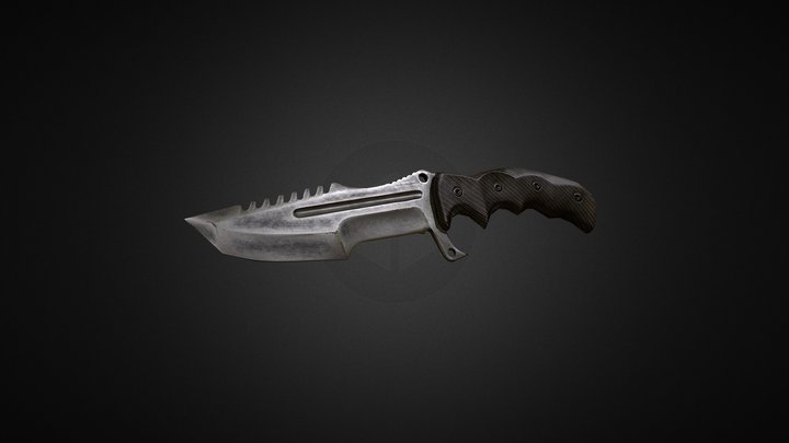 Knife 3D Model