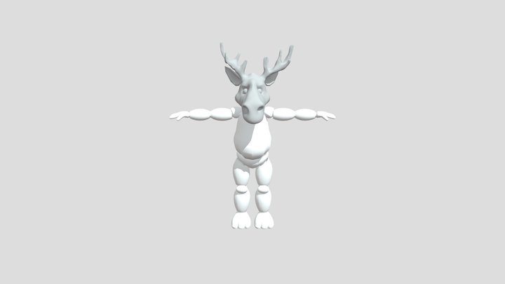 P02A_GuastafesteC_Moose 3D Model
