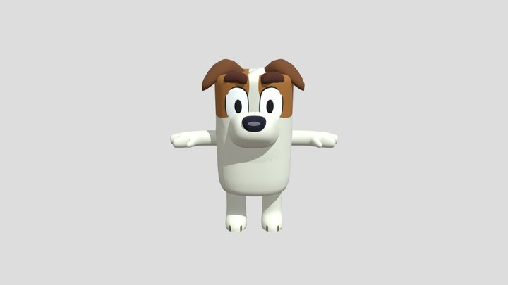 Jack Russell 3D Model