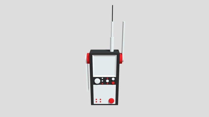 Radio Device 3D Model