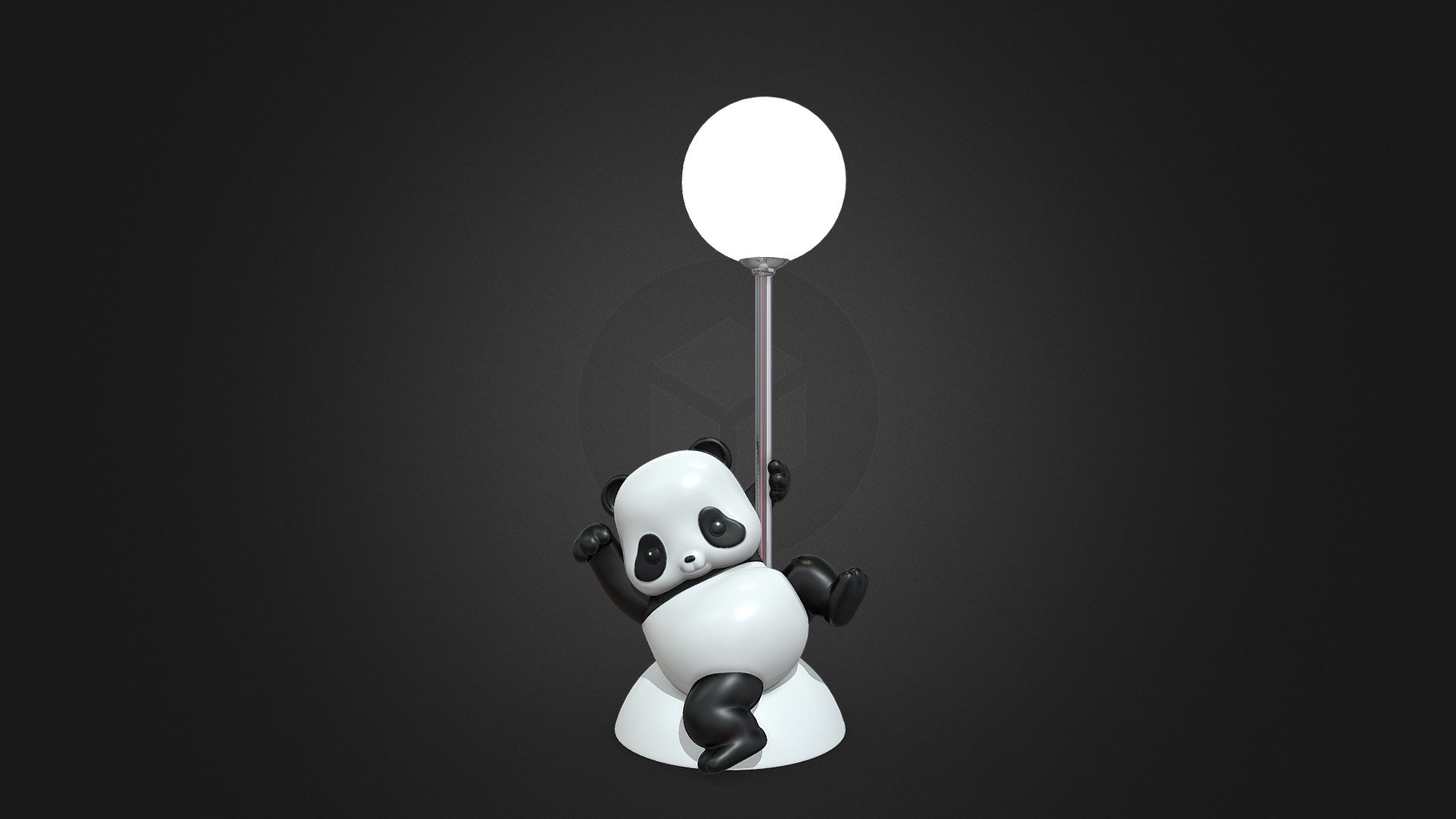 Panda Light - 3D model by Vopse (@717903242) [758b248] - Sketchfab