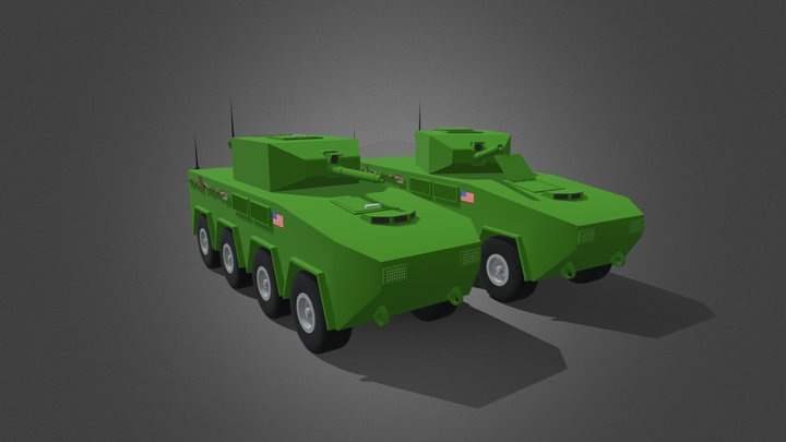US APC 3D Model