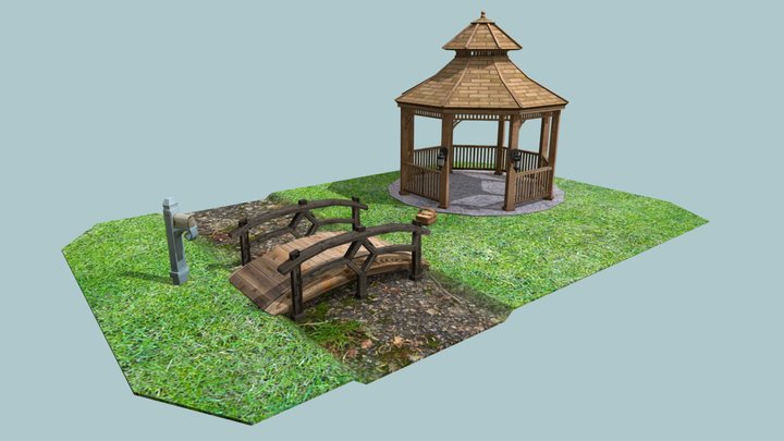 Grandma's House - Texture 2 More Detailed Props 3D Model