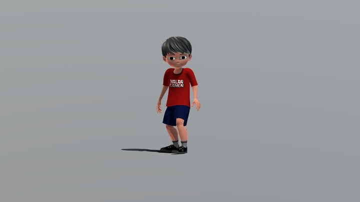 Nalar Idle 3D Model