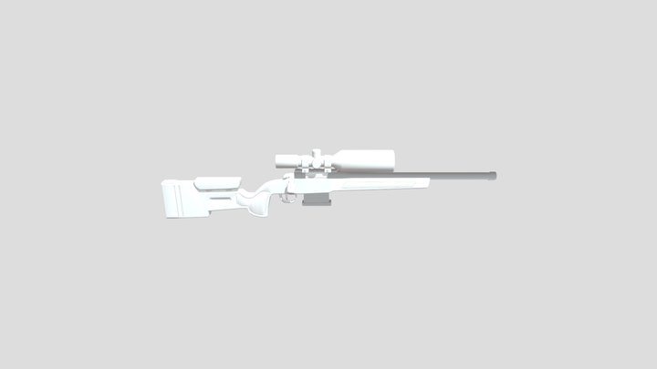 Final Sniper 3D Model