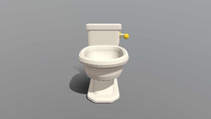 toliet 3D Model