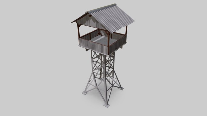 Observation tower 3D Model
