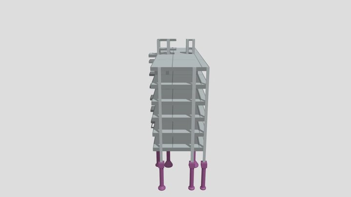 Edifício Zinamar 3D Model