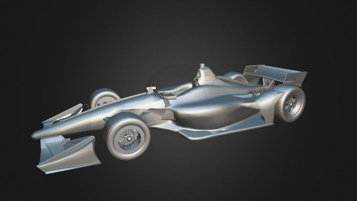 Racing Car 2019 3D Model