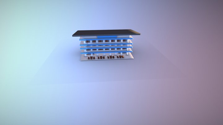School Model 3D 3D Model