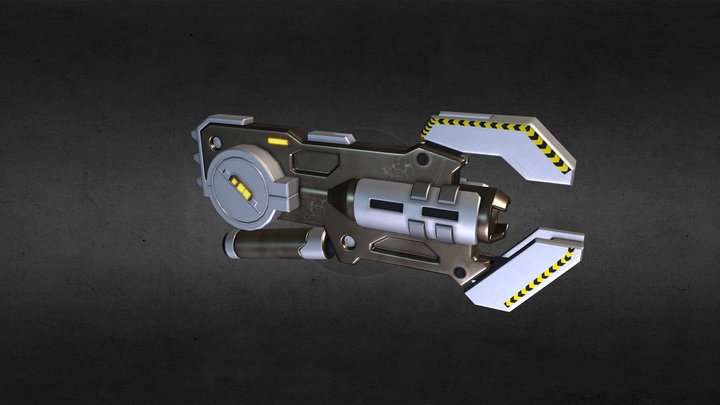 Engineer mecha maintenance claw 3D Model