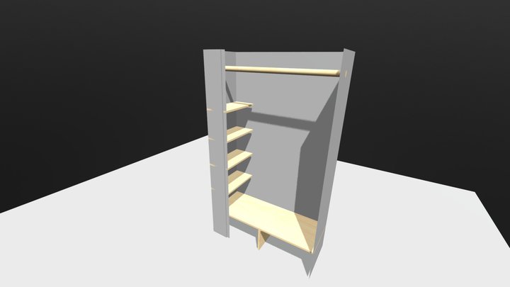 Closet1 3D Model