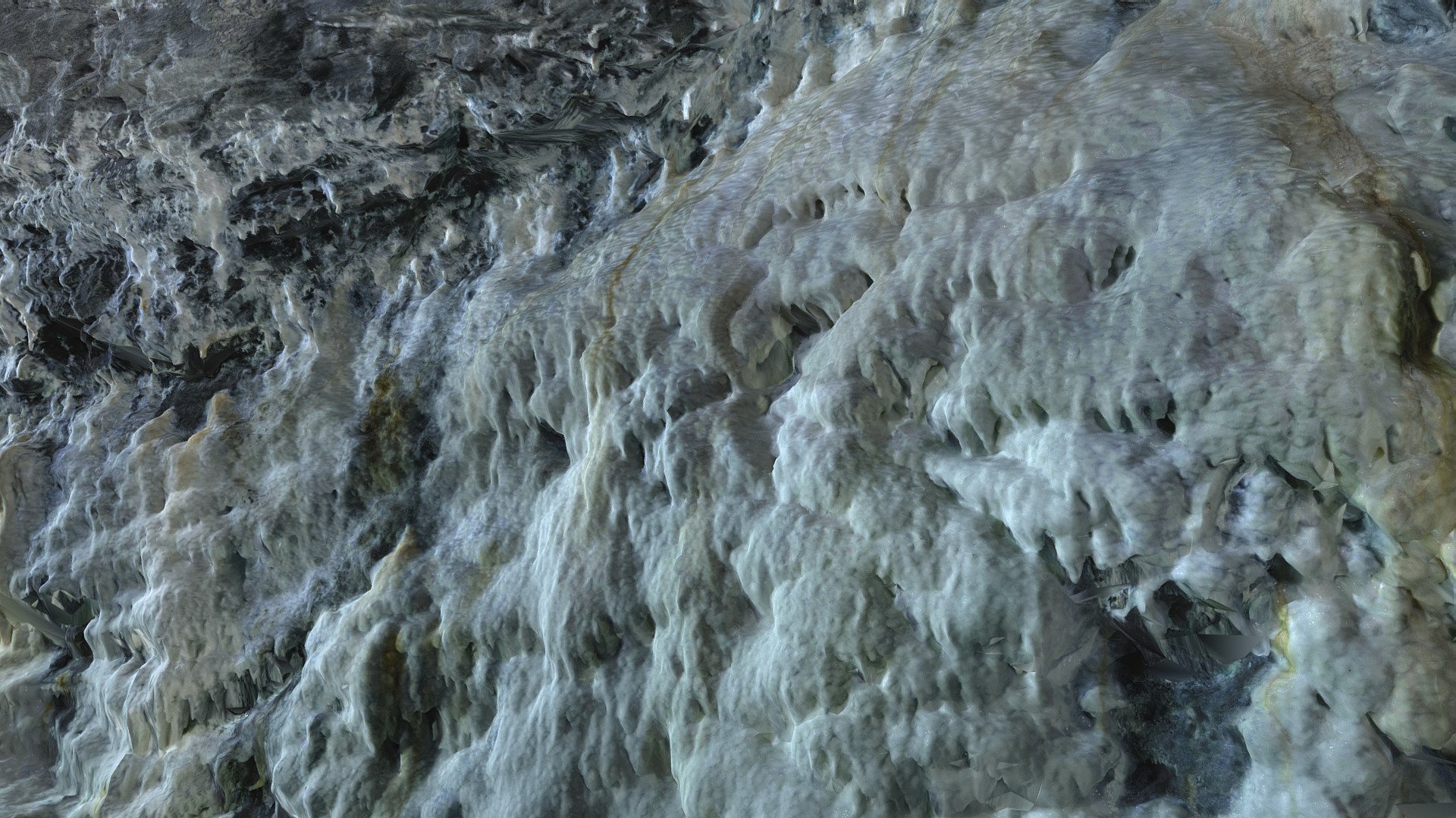 Grube Theresia, carbonate precipitates, Germany
