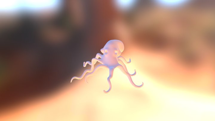 Taco (octopus) 3D Model
