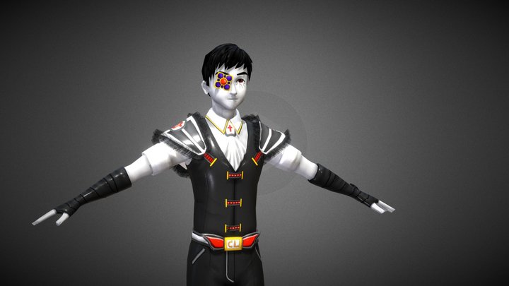 Cable Grace - Halloween 2014 3D Model