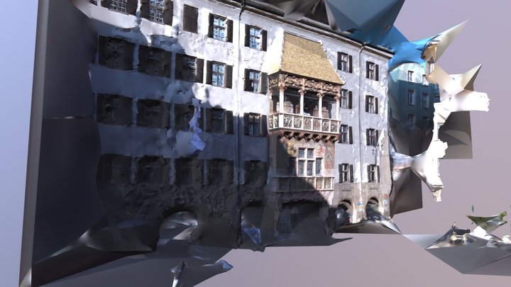 Goldene dach 3D Model