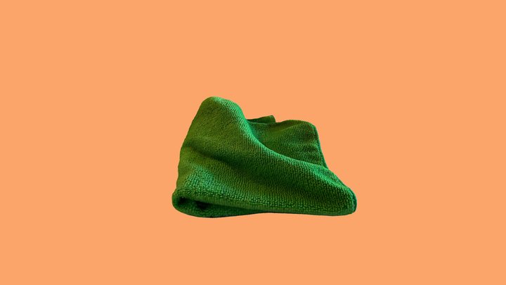 Green Rag 3D Model