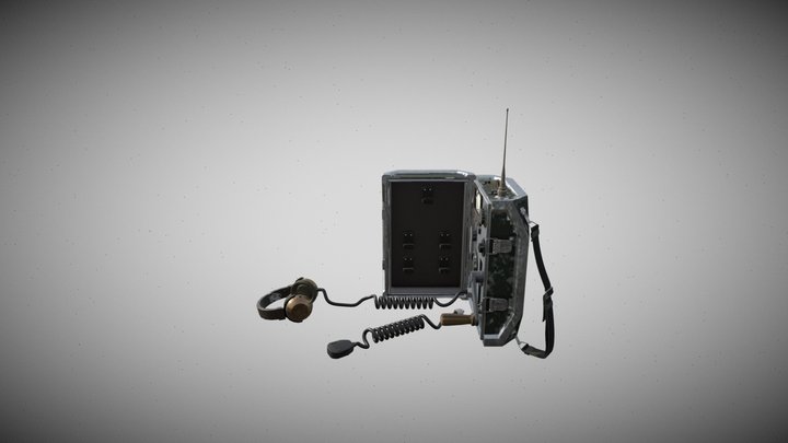 tel-device in cold war 3D Model