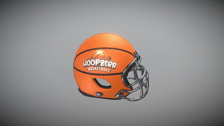 Basketball Helmet 3D Model
