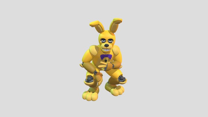 Spring Bonnie (isnt mine) 3D Model