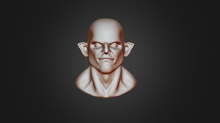 Purple Goblin 3D Model