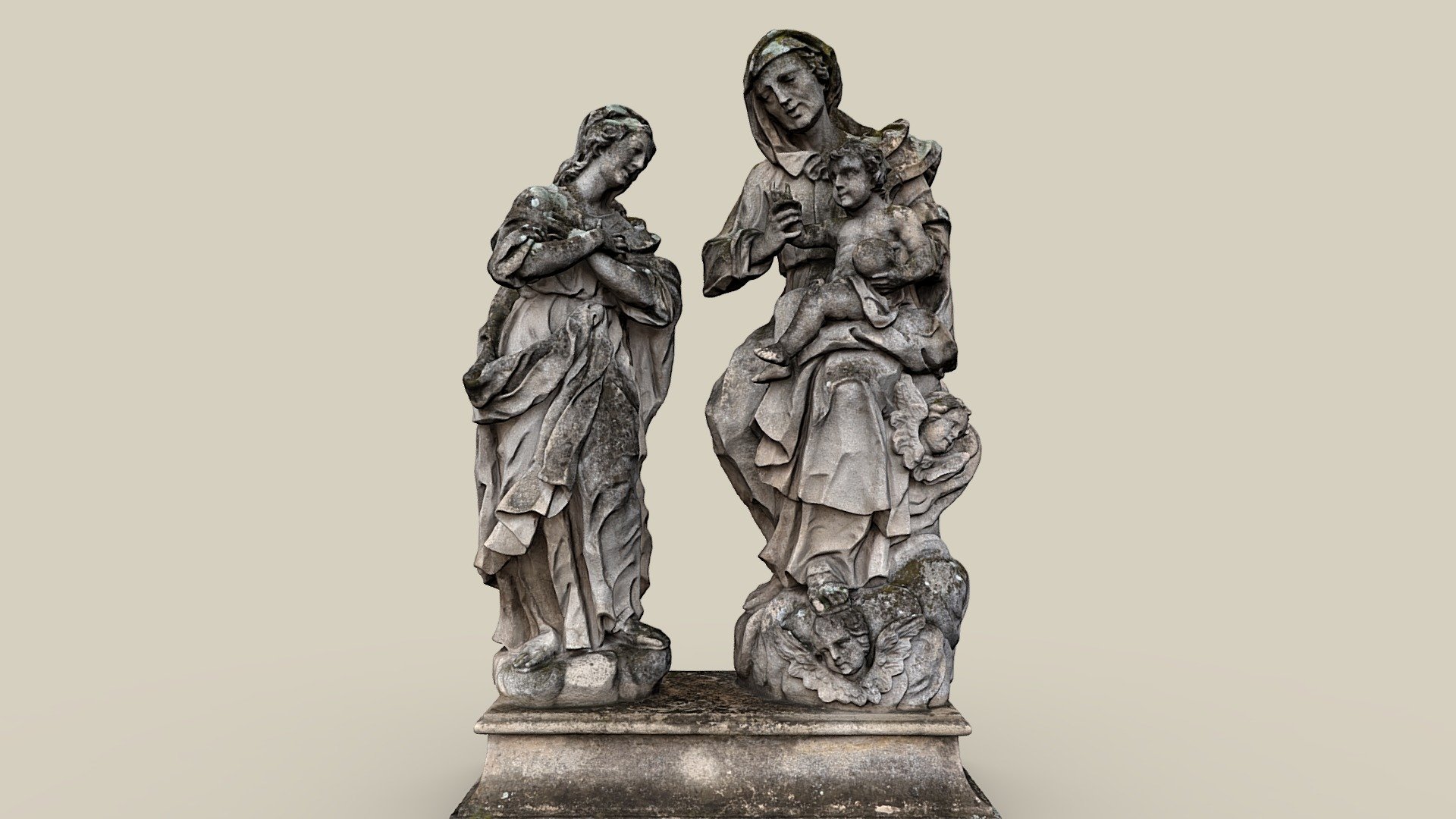 Heilige Familie — Sketchfab embed 3D viewer
