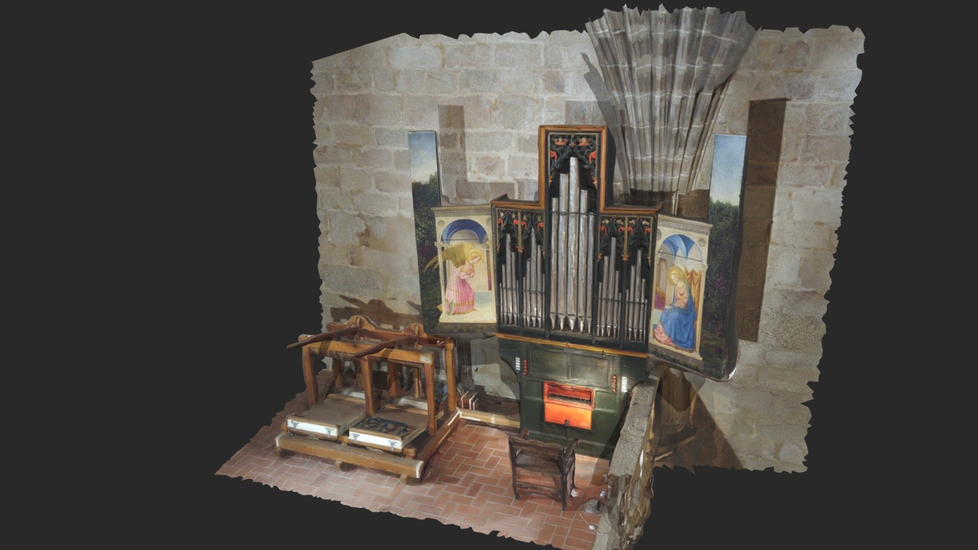 Órgano renacentista de Garrovillas - 3D model by chuty21 [75993e1 ...