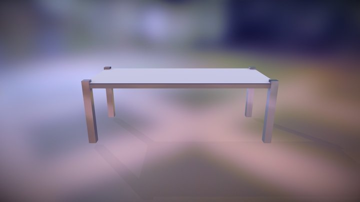 Modern Table 3D Model