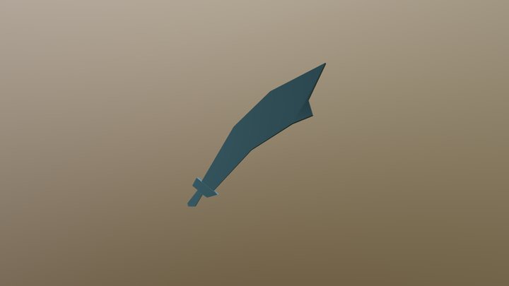 scimitar 3D Model