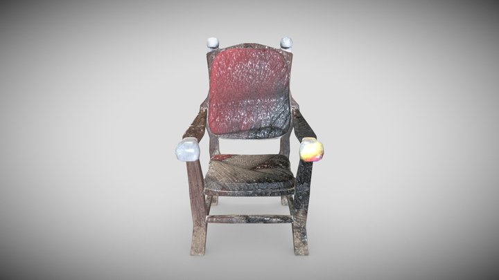 Burnt chair 3D Model
