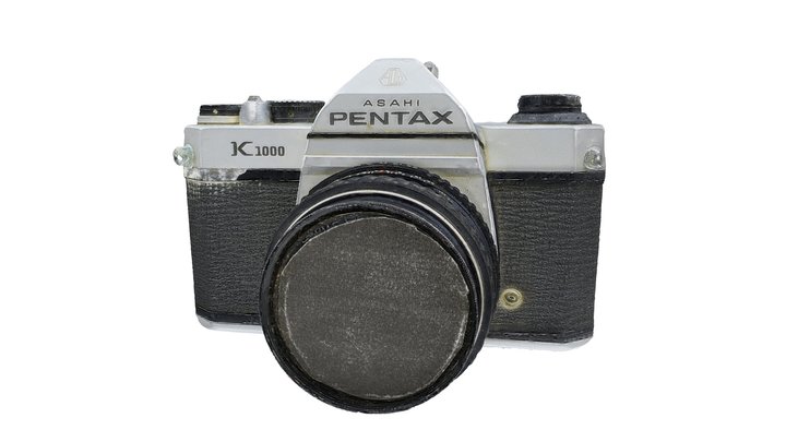 Vintage Pentax Photo Camera 3D Model