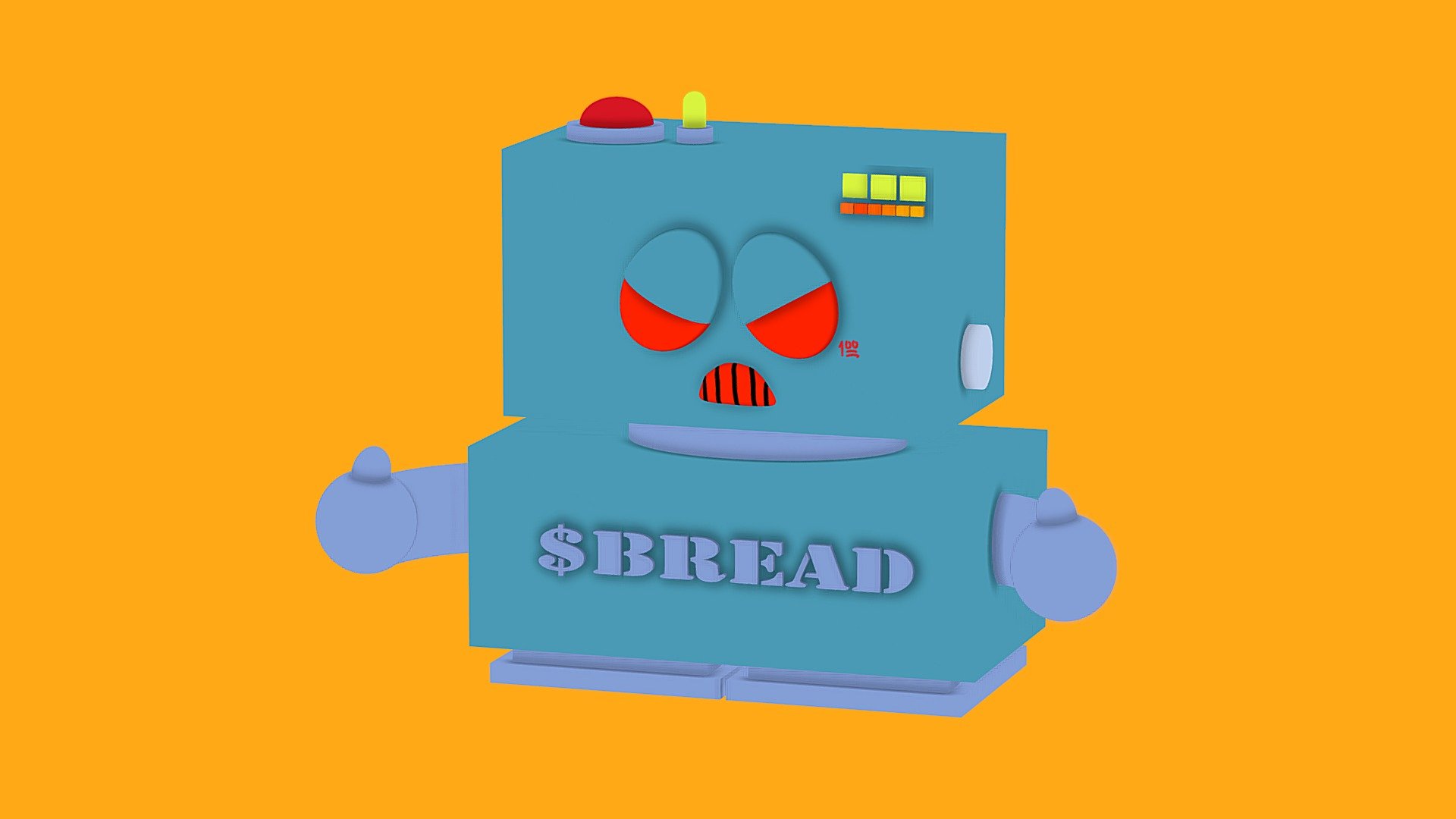bread bot - 3D model by BIG Trav (@Bigtrav205) [7599bf7] - Sketchfab