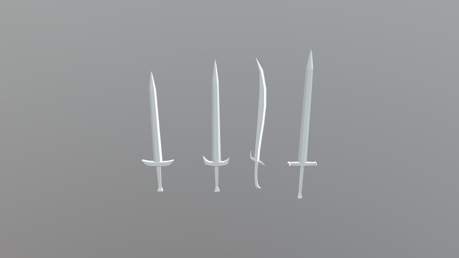 Swords — Sketchfab embed 3D viewer
