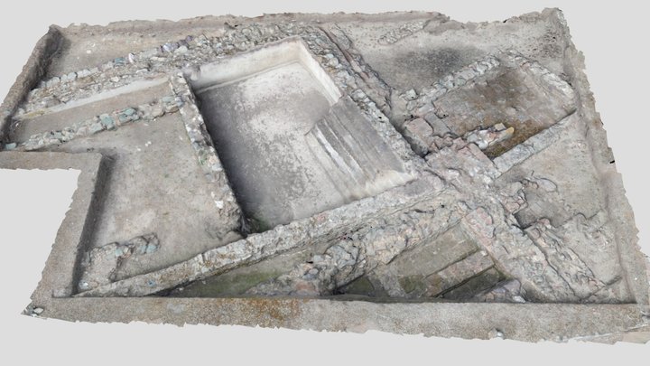Villa Romana de Sta. Mª dos Sítimos Alc. do Sal 3D Model