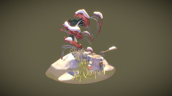 2.5D Plant Set 3D Model