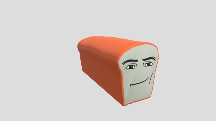 Roblox meme bread 3D Model