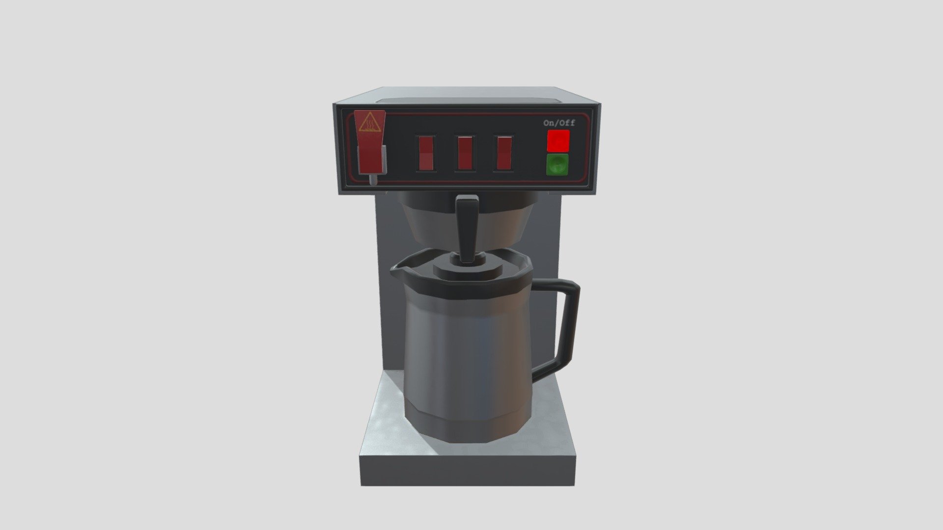 Coffee Maker 3D model by Patrick Gallagher (gallagherpat) [759caea