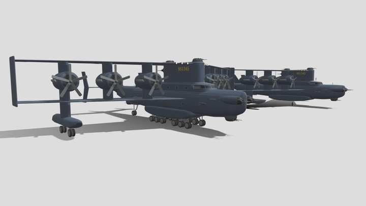 Faulkner War Bird 3D Model