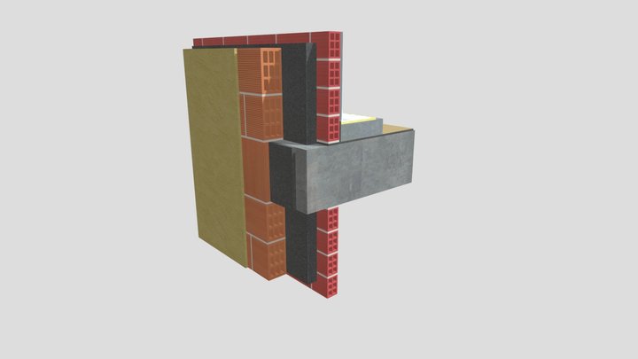 PT_FachForjado-Rasilla [Grafipol® FrenteForjado] 3D Model