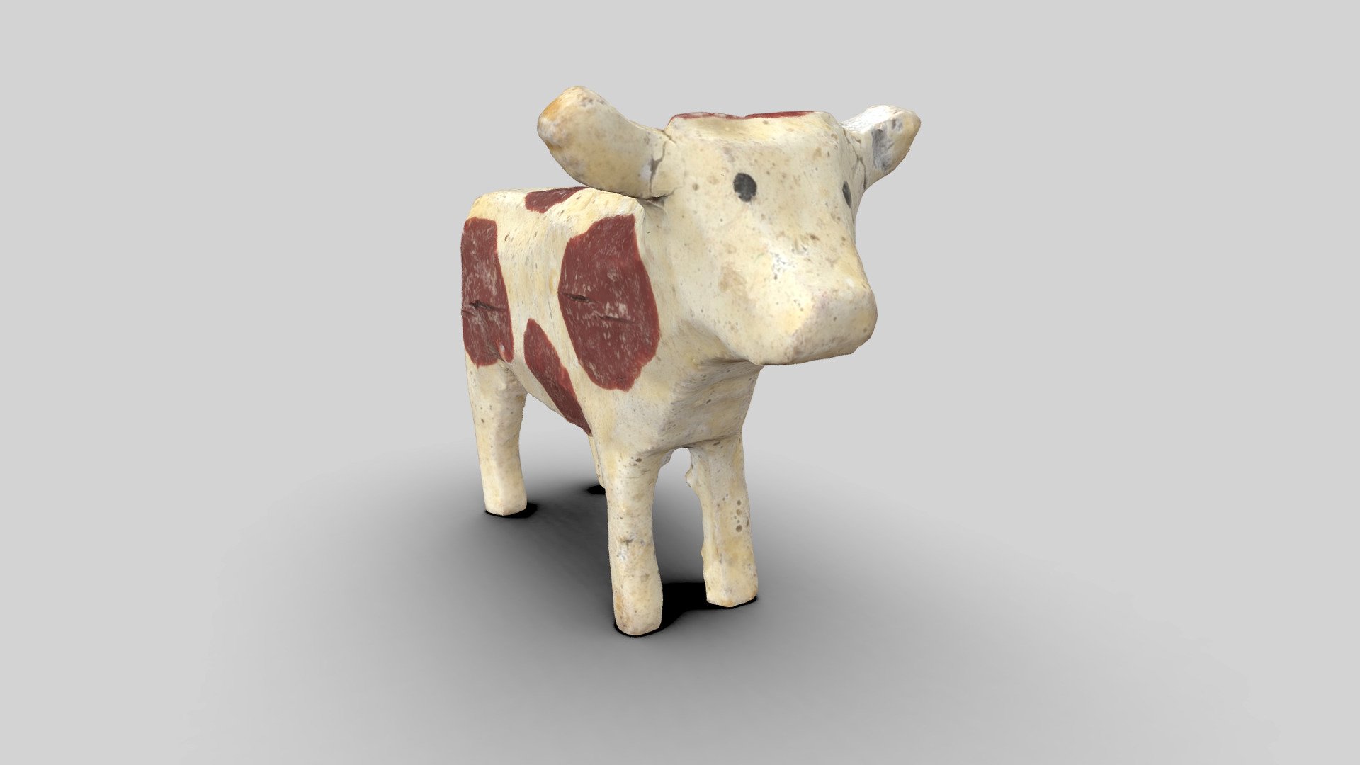 Leikkilehmä - Toy Cow — Sketchfab embed 3D viewer