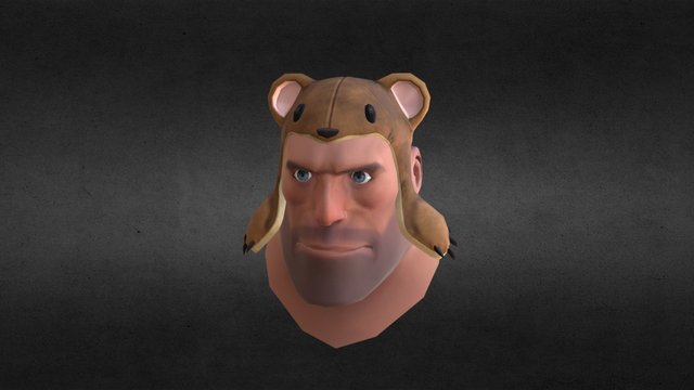 Bear Huger headgear 3D Model
