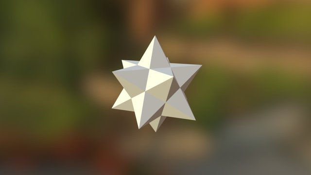 Great Stellated Icosahedron 3D Model