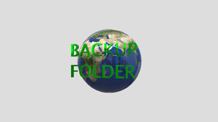 Backup 3D Model