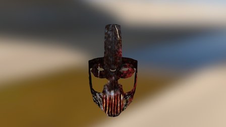 Apocalyptic Mask 3D Model