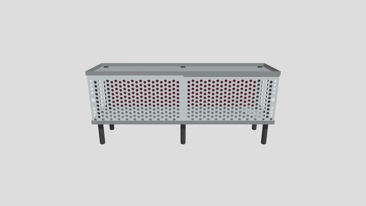 Shelf Assembly v8 3D Model