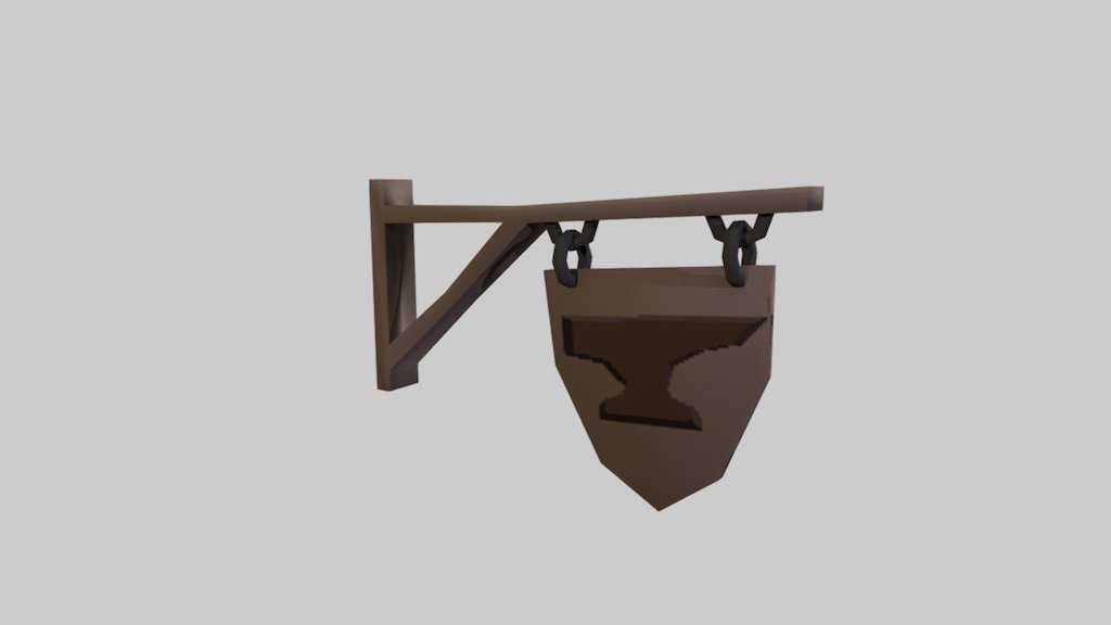 Signboard - Blacksmith's workshop assets